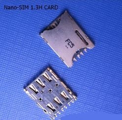 соединители SIM-карты Pin 50V 0.5A 6 пушпульные Nano